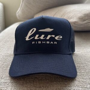 Lure Fishbar Navy Trucker Hat